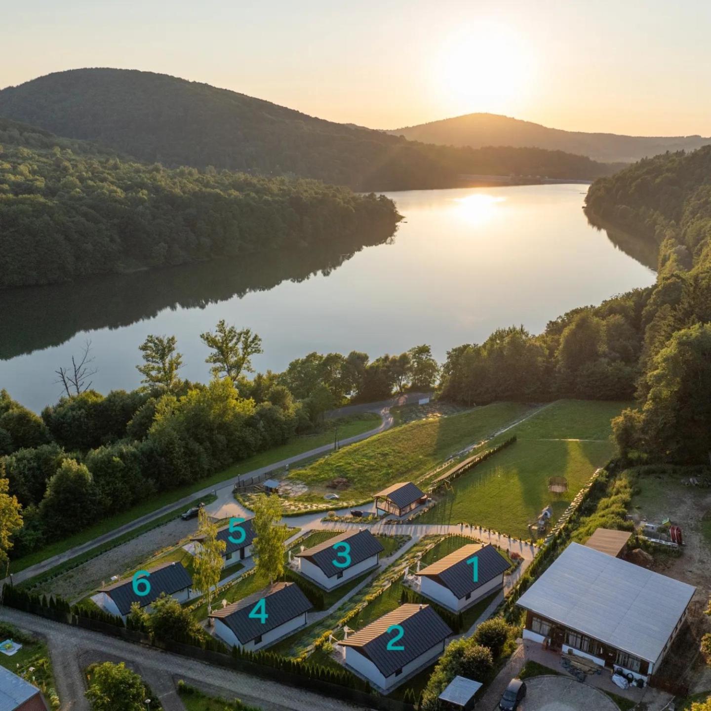 Domki Koziniec3 Na Wylacznosc Myczkowce Solina Bieszczady Εξωτερικό φωτογραφία